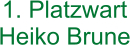 1. Platzwart Heiko Brune